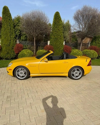 Mercedes-Benz SLK cena 74900 przebieg: 153600, rok produkcji 2002 z Nisko małe 407